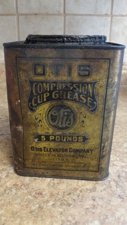 Vintage Otis oil can