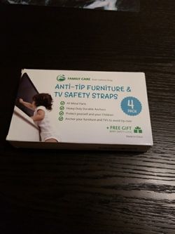 Anti tip furniture tv-safety straps
