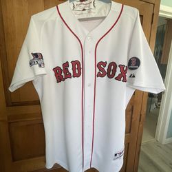 2013 MLB World Series Champions BOSTON Red Sox Jersey Size 48