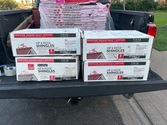 3 Boxes Of Hip & Ridge Roof Shingles color Midnight