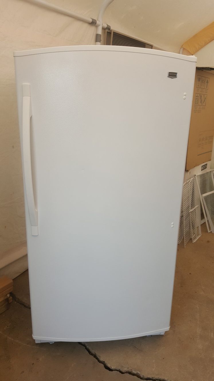Maytag ( upright freezer ) $200. Firm on price