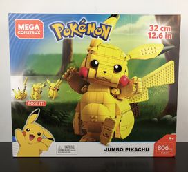 Mega Construx Pokemon Jumbo Pikachu