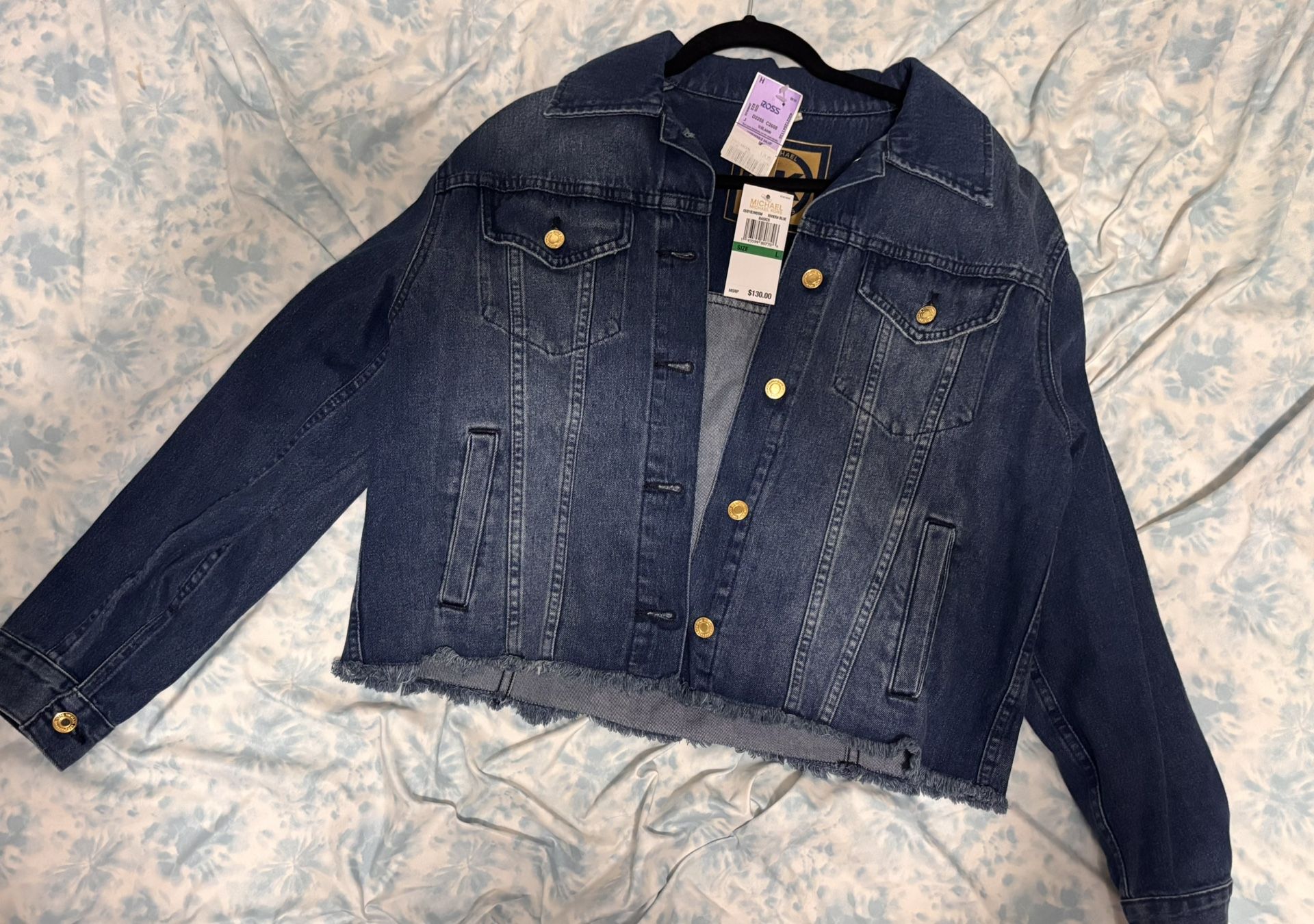 Michael Kors, (Jean button down Jacket) -BRAND NEW-