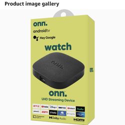 Onn Google TV Streaming Box (Free 24 Hour Streaming Trial) $10 Monthly Plans