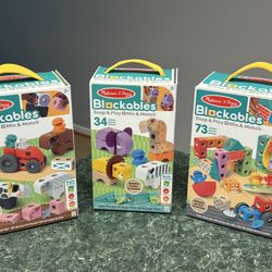 Melissa and Doug Wooden Blocks NEW IN BOX