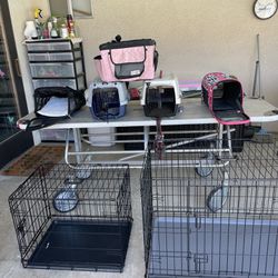 Dog Carrier And Foldable Crates 