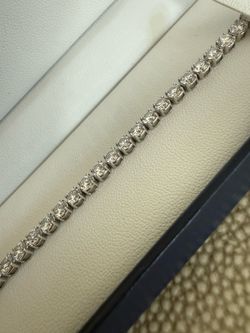 Diamond Tennis Bracelet White Gold