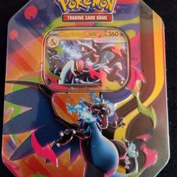 Mega Charizard X Ex Tin Pokémon Tcg