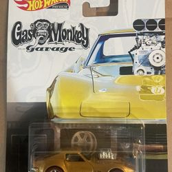 Hot Wheels Premium Gas Monkey Garage '68 Corvette