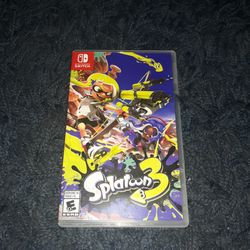 Splatoon 3 For Nineveh switch  For 