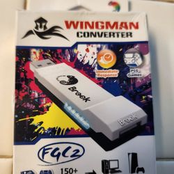 Mcbazel Brook Wingman FGC 2 Converter Adapter, Arcade Joystick Adapter Gamepad for PS5 & PC, Compatible with PS5 Games
