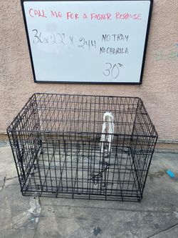 Pet crate no tray