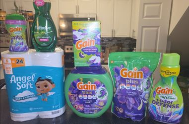 🧺 GAIN LAUNDRY & HOUSEHOLD BUNDLE – $45