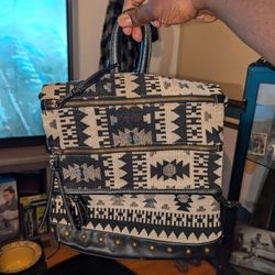 Vintage Backpack Purse 