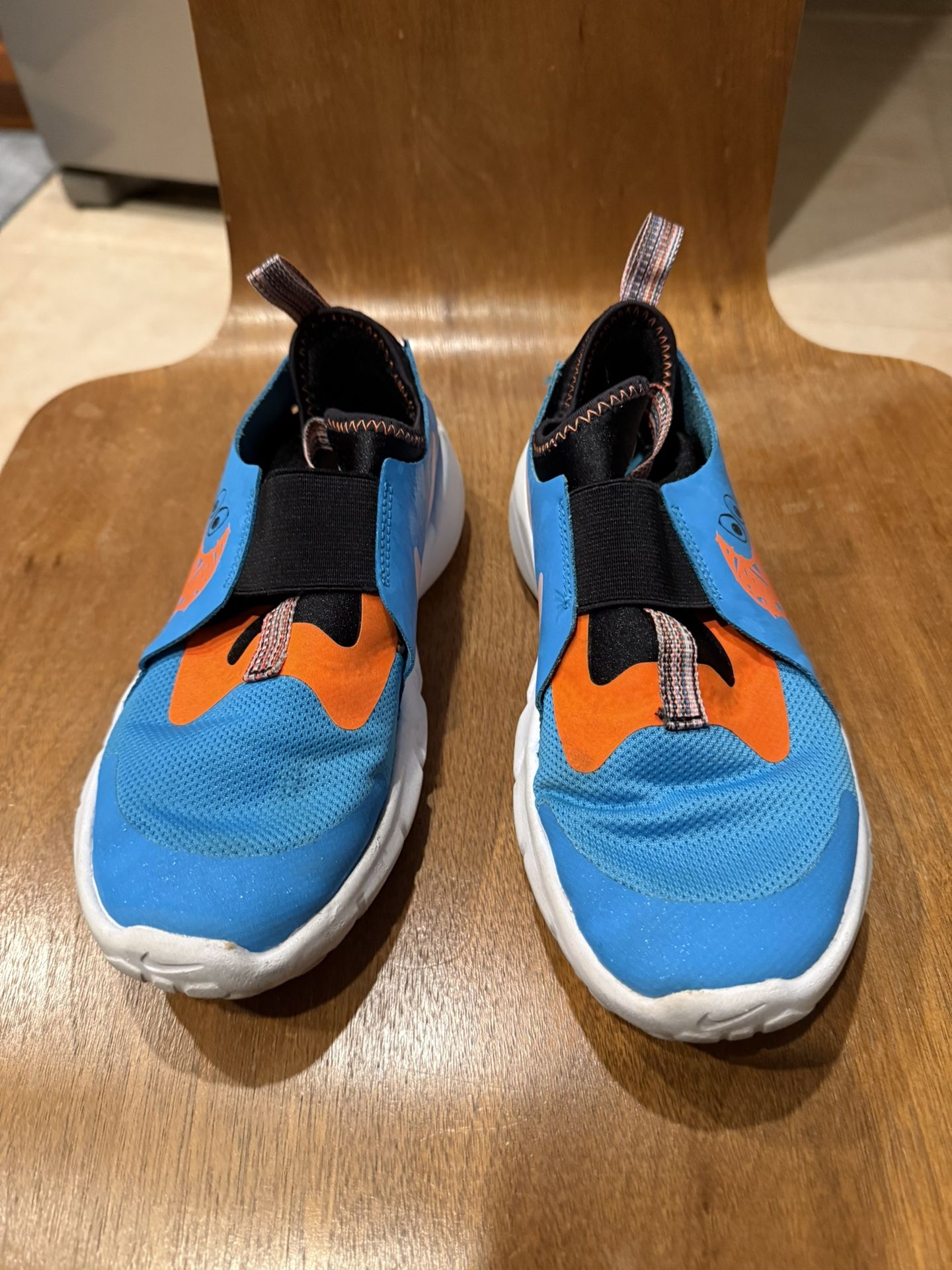 Nike Flex Runner 2 'Blue Lightning Orange' Size 3Y Kids