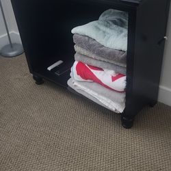 Black Wood Bookshelf