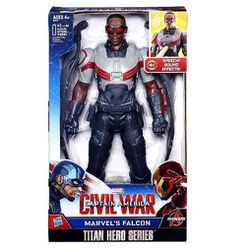 NWT-The Avengers FALCON Talking Figure Marvel's Titan Hero Series Electronic