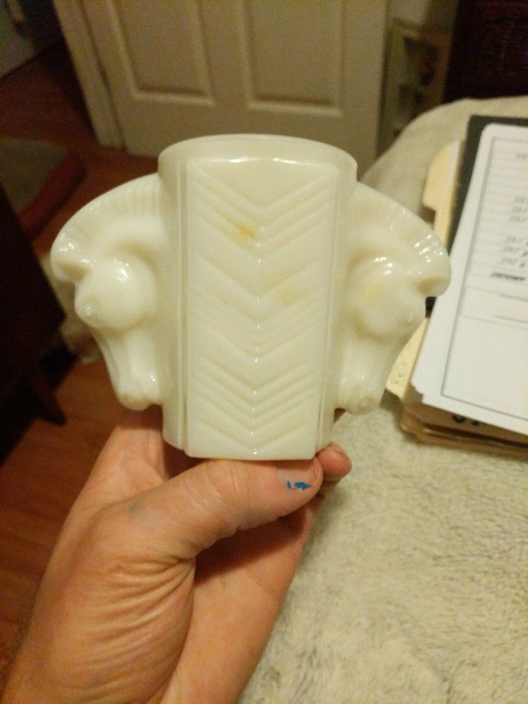 Double Headed Ivory pegasus Decorative Cup Of Sorts