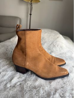 Mango suede boots
