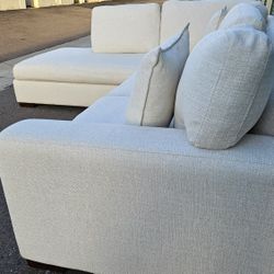 FREE DELIVERY!!! Z Gallerie "Catalina" White Sectional Couch ($3.6K+ Retail...60% OFF!!!)