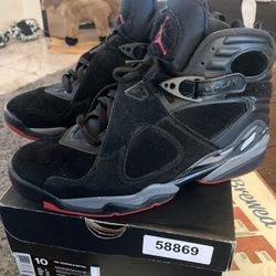 Air Jordan  8’s Retro Size 10 In Pristine Condition
