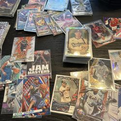 Collection of NBA/FIFA/MLB Pokémon really nice all perfect sleeved cards.  Non-graded asking $600