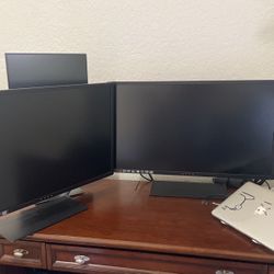 Two 32” 2k 75hz Gaming Monitors HP Omen 