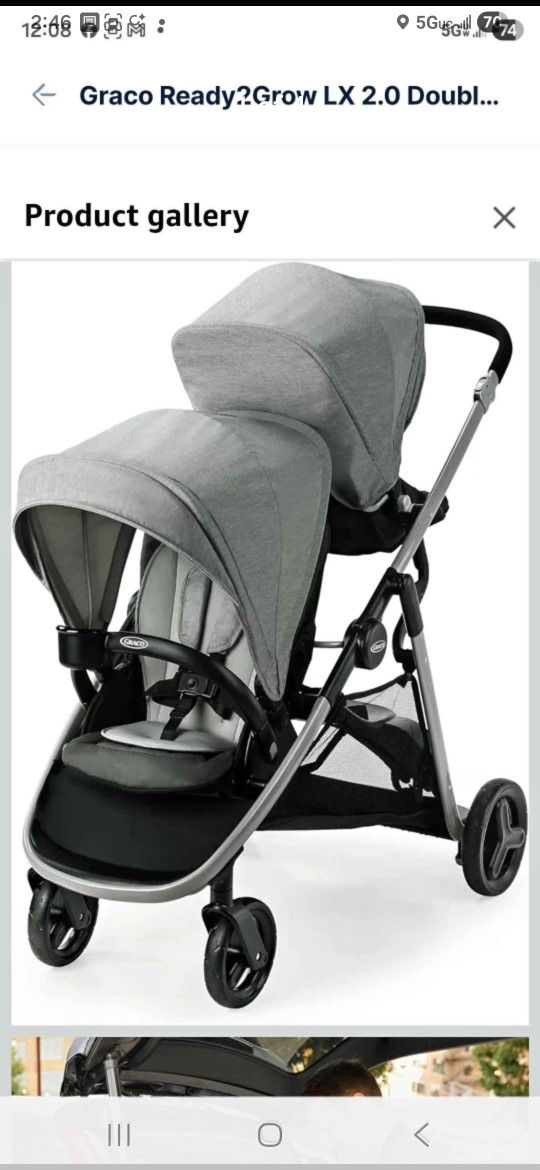 Graco Ready2Grow LX 2.0 Double Stroller