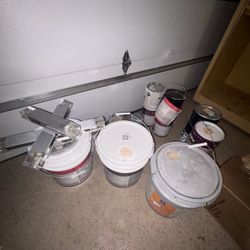 Paint Materials And Light Work 