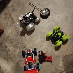 3 Remote Control Vehicles