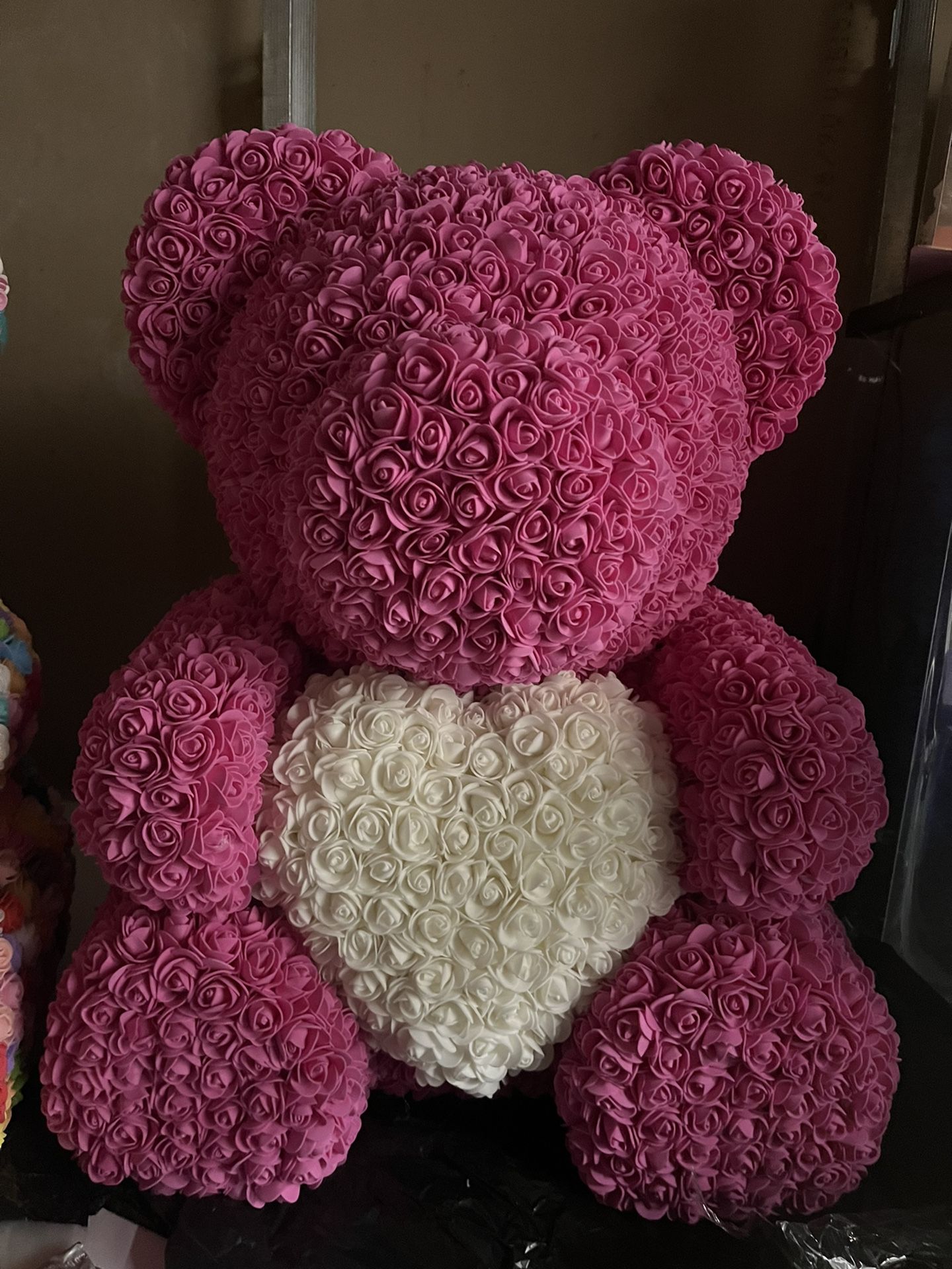 Giant Flower Foam Bear
