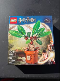 LEGO Harry Potter Mandrake 76433 – New Sealed – 579 Pieces