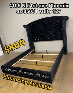 Queen size bed frame brand new