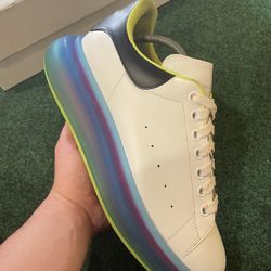 Size 11-12 (44.5) - Alexander Mqueen Oversized Transparent Pop Color 