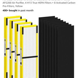 FLT4825 HEPA Filter B Replacement Compatible with GermGuardian Air Purifiers