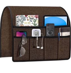 Brandnew Remote Control Holder Armchair Caddy for Couch Recliner Armrest Organizer Non Slip 19”x35”