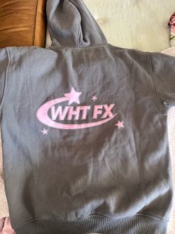 White Fox Star Hoodie