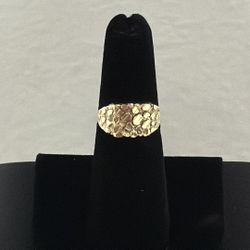 10k Nugget Ring