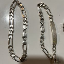 Silver Bracelets 