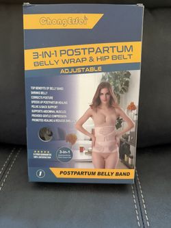 Postpartum 3 In 1 Belly Wrap And Hip Belt