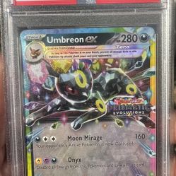 2025 POKEMON PRE EN-PRISMATIC EVOLUTIONS #060 UMBREON EX PSA 10