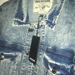 True Religion Denim Trucker Jacket 