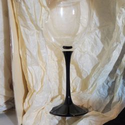 Two lennox wine glasses