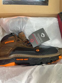 Botas Wolverine waterproof Sz 8.5 ew steel toe