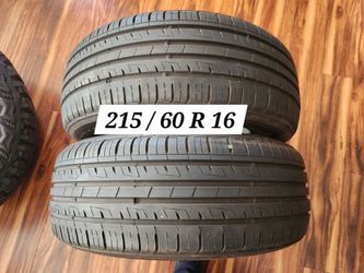 215 / 60 R 16 (2) TIRES LIONHART