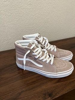 Beige High Top Vans