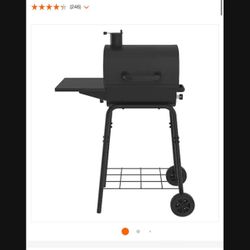 Nexgrill 17.5 in. Barrel Charcoal Grill in Black