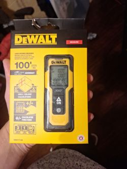 Dewalt laser distance measurer