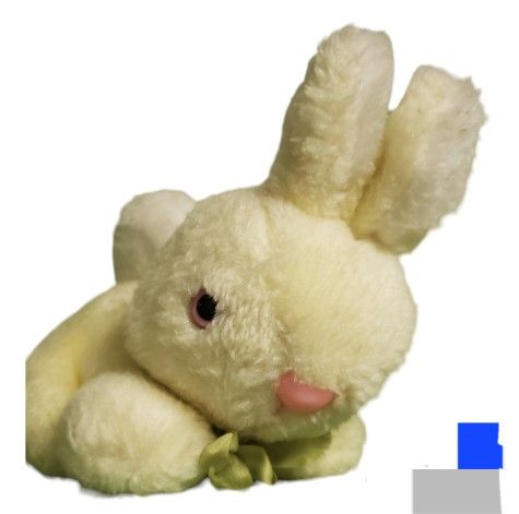 vintage small yellow Bunny Rabbit Atlanta Novelty Gerber