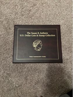 The Susan B. Anthony U.S. Dollar Coin & Stamp Collection